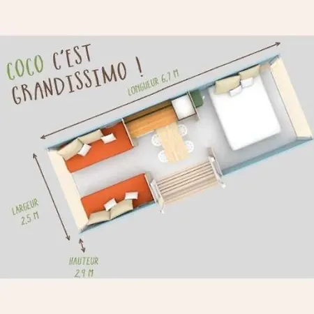 Kamp alanı 3 Etoiles - Piscine - Ccafbbc *